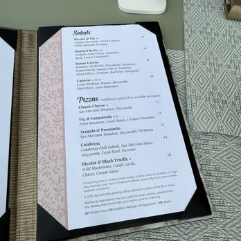 Tesoro - Menu - Mediterranean Near Me - Marco Island, Florida