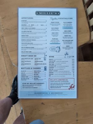 Menu photo 2 Millie's Nantucket, MA Menu photo 2 Millie's Nantucket, MA