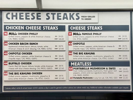 Menu photo 2 Jersey Mike's Subs Vienna, VA