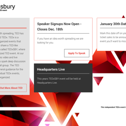 Chris Mcintosh Digital Consulting - We had the privilege of designing the website for the coolest event in Salisbury.