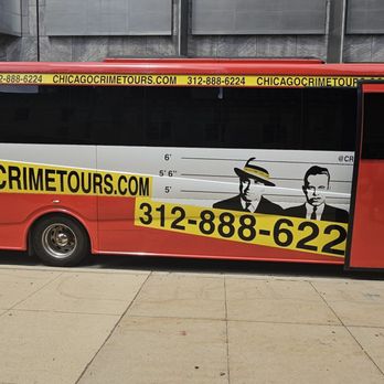 Chicago Crime Tours and Experiences - Hard to miss seeing the bus!! - Bus Tours Near Me - Chicago, Illinois Chicago Crime Tours and Experiences - Hard to miss seeing the bus!! - Bus Tours Near Me - Chicago, Illinois