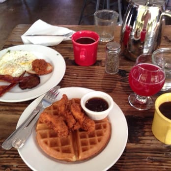 Brewed - Chicken and waffles, the carnivore, press pot coffee, and prickly pear kombucha. - Coffee & Tea Near Me - Fort Worth, Texas Brewed - Chicken and waffles, the carnivore, press pot coffee, and prickly pear kombucha. - Coffee & Tea Near Me - Fort Worth, Texas