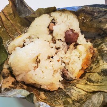 TasteaPho - The tasty sticky rice inside the Lotus leaf - Bubble Tea Near Me - Brandon, Florida