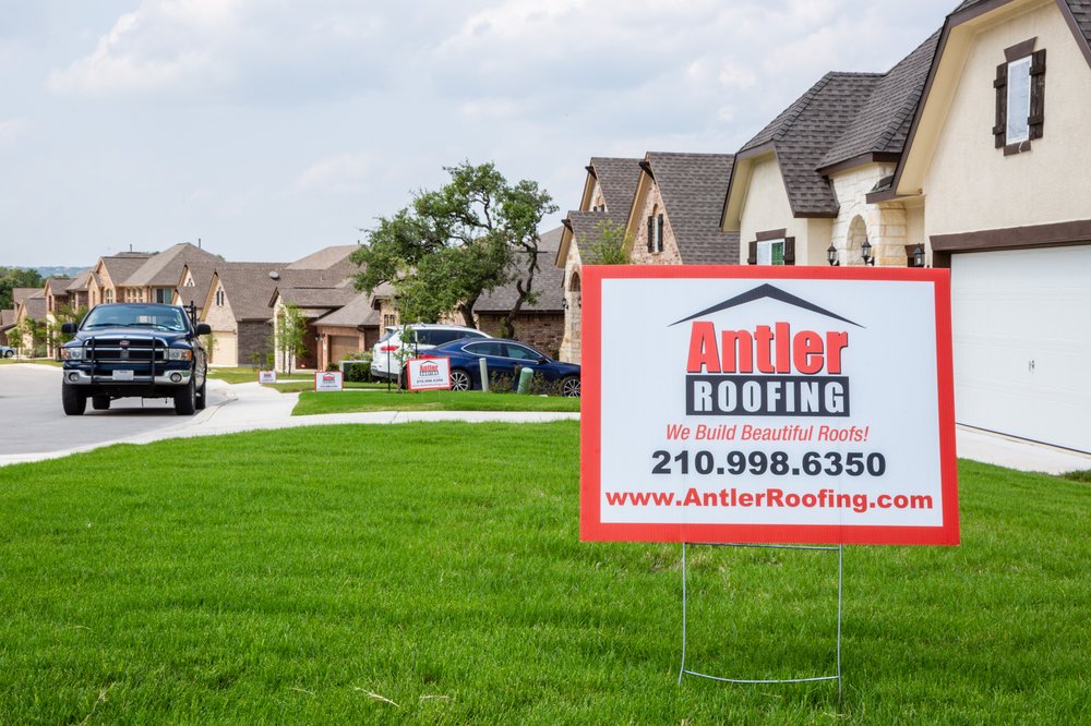 Slide of Antler Roofing