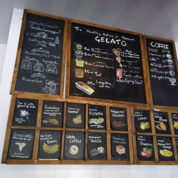 Caravaggio Gelato Lab - Menu! - Gelato Near Me - Berkeley, California