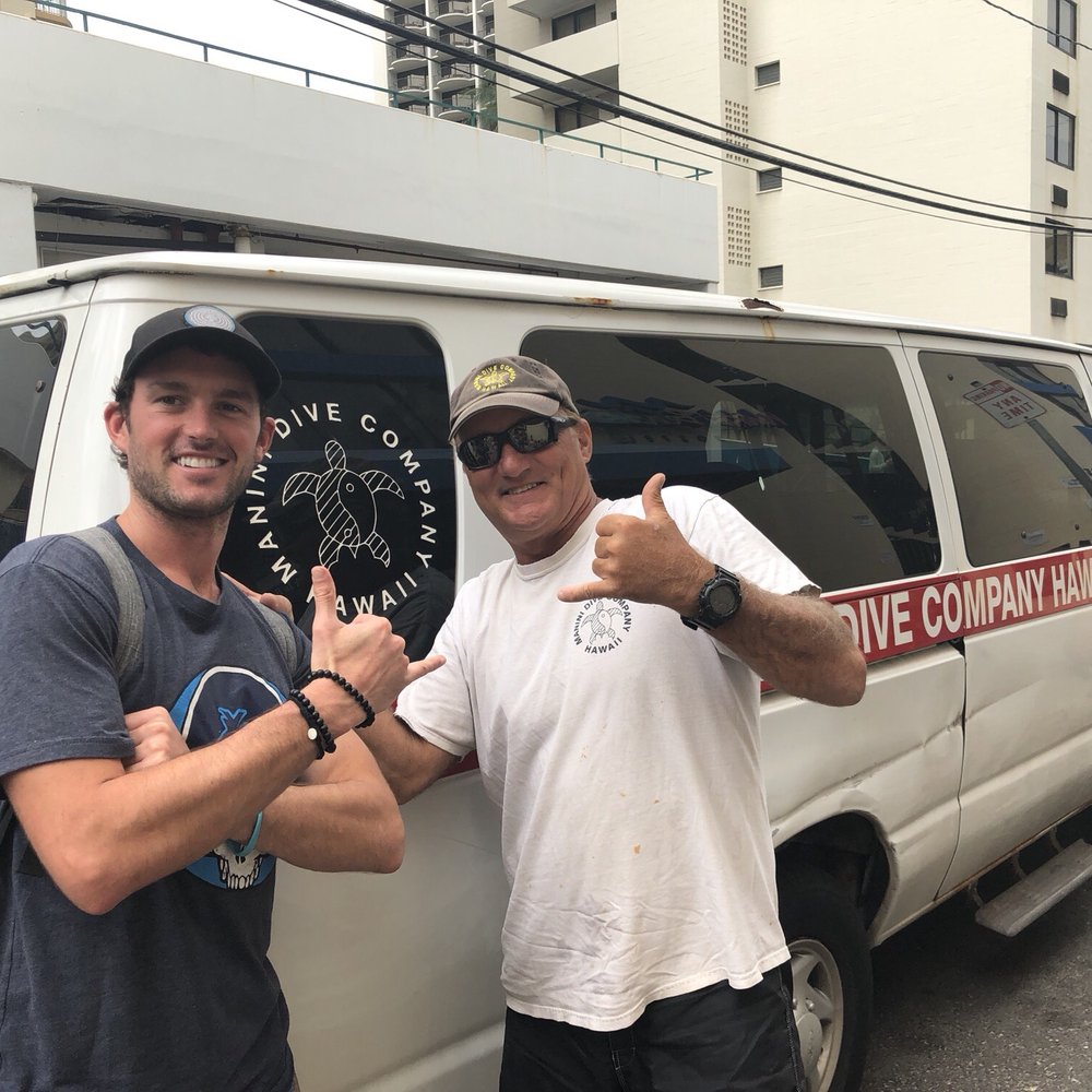 Manini Dive Company Hawaii - Max and I, thanks for the highlight of my trip! - Scuba Diving Near Me - Honolulu, Hawaii