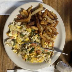 Chinto's Super Taco - Huevos a La Mexicana plato