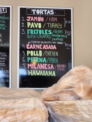 Menu photo 1 Panaderia Gudiño San Jose, CA