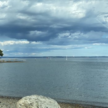 Acadia Seashore Camping & Cabins - View from campground's community view park - Campgrounds Near Me - Sullivan, Maine Acadia Seashore Camping & Cabins - View from campground's community view park - Campgrounds Near Me - Sullivan, Maine