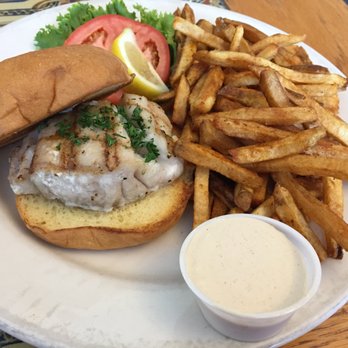 Arcadia Seafood & Grill - Tile Fish Sandwich - Seafood Near Me - Arcadia, Florida