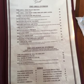 Bobby Van's Grill - Menu as of sept 2019 - Steakhouses Near Me - Jamaica, New York Bobby Van's Grill - Menu as of sept 2019 - Steakhouses Near Me - Jamaica, New York