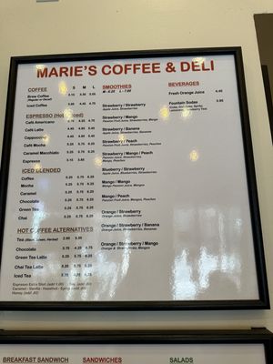 Menu photo 7 Marie's Coffee & Deli Los Angeles, CA Menu photo 7 Marie's Coffee & Deli Los Angeles, CA