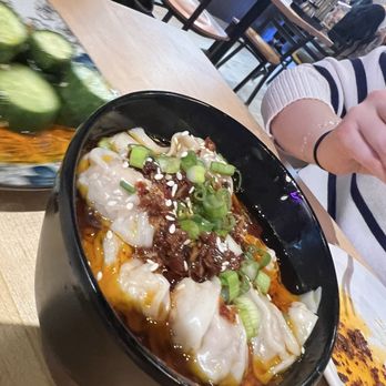 Uncle Dumpling - Can't go wrong with the Spicy Wonton app. Wish it was spicier. - Noodles Near Me - Roseville, California