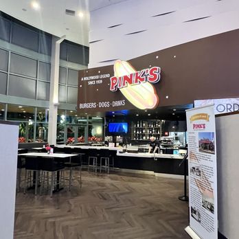 Pink's Hot Dogs - Pink's inside ordering and bar - Hot Dogs Near Me - El Segundo, California