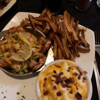 RockSalt Grille - Stuffed Shrimp with bacon Mac and cheese and fries - Seafood Near Me - Westminster, Maryland RockSalt Grille - Stuffed Shrimp with bacon Mac and cheese and fries - Seafood Near Me - Westminster, Maryland