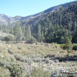 Cabin Flat Campground - Valley of Cabin Flat Campground.