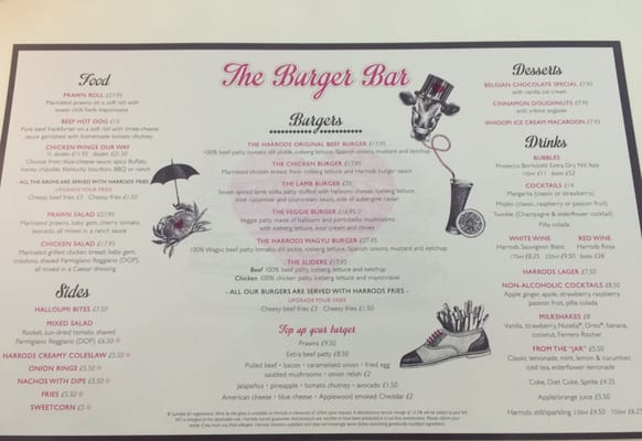Menu photo 5 The Burger Bar London, XGL Menu photo 5 The Burger Bar London, XGL