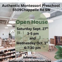 Pure Montessori School - Discover the Pure Montessori pre-school difference!
