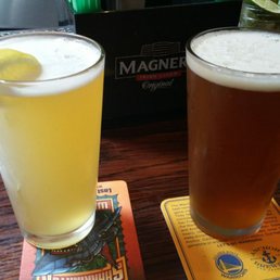 Allagash White: Allagash, Portland ME, 5.1% ABV, 28 IBU ($8) & Space Dust: Elysian, Seattle WA, 8.2 ABV, 73 IBU ($7.50) Allagash White: Allagash, Portland ME, 5.1% ABV, 28 IBU ($8) & Space Dust: Elysian, Seattle WA, 8.2 ABV, 73 IBU ($7.50)