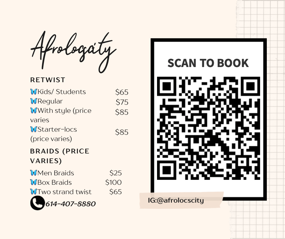 AFRO LOCS CITY Updated March 2024 Request an Appointment 1485 E