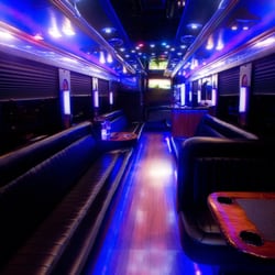 All About You Limos - 30 Passenger Limo Liner Luxury Party Bus