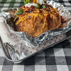The Meating Place BBQ - Baked potato