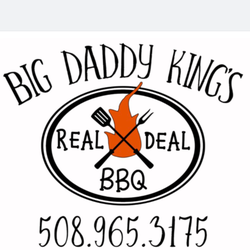 Big Daddy Kings - Company name, logo, and phone number. Give us a call to see where we are parked!