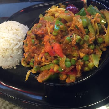Tarka Indian Kitchen - Veggie Jalfrezi with basmati rice. Vegan and Gluten Free. - Indian Near Me - Austin, Texas Tarka Indian Kitchen - Veggie Jalfrezi with basmati rice. Vegan and Gluten Free. - Indian Near Me - Austin, Texas