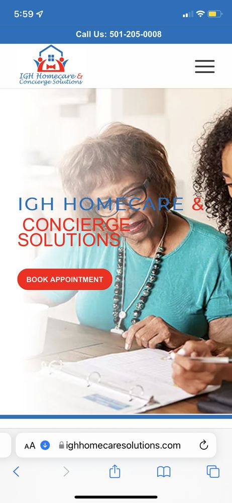 IGH Homecare & Concierge Solutions - home care agency in Conway, AR