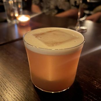 Le Mistral - Bourbon sour (asked the bartender to surprise me and it was delicious) - Wine Bars Near Me - Chicago, Illinois