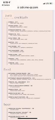 Menu photo 6 Vintage Wine Bar Tulsa, OK Menu photo 6 Vintage Wine Bar Tulsa, OK