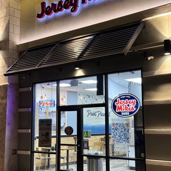 Jersey Mike's Subs - Front store entrance with sign - Sandwiches Near Me - Walnut, California