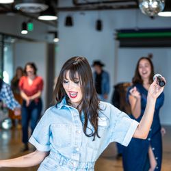 New Boots Line Dancing - Kaylee will show you how to do the Footloose!