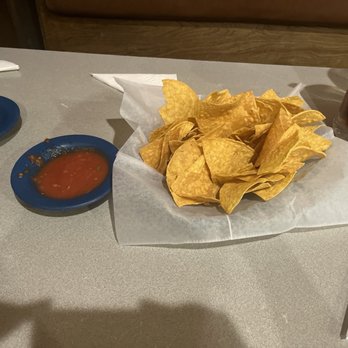 San Juan Mexican Restaurant - Chips and salsa  Sweet ice tea - Mexican Near Me - Covington, Virginia