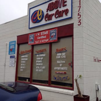 Above Auto Care - Front view - Auto Repair Near Me - Concord, California