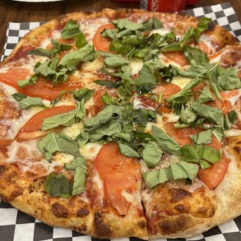 Ameci Pizza Kitchen- Burbank - 12" Margherita Pizza - Pizza Near Me - Burbank, California Ameci Pizza Kitchen- Burbank - 12" Margherita Pizza - Pizza Near Me - Burbank, California