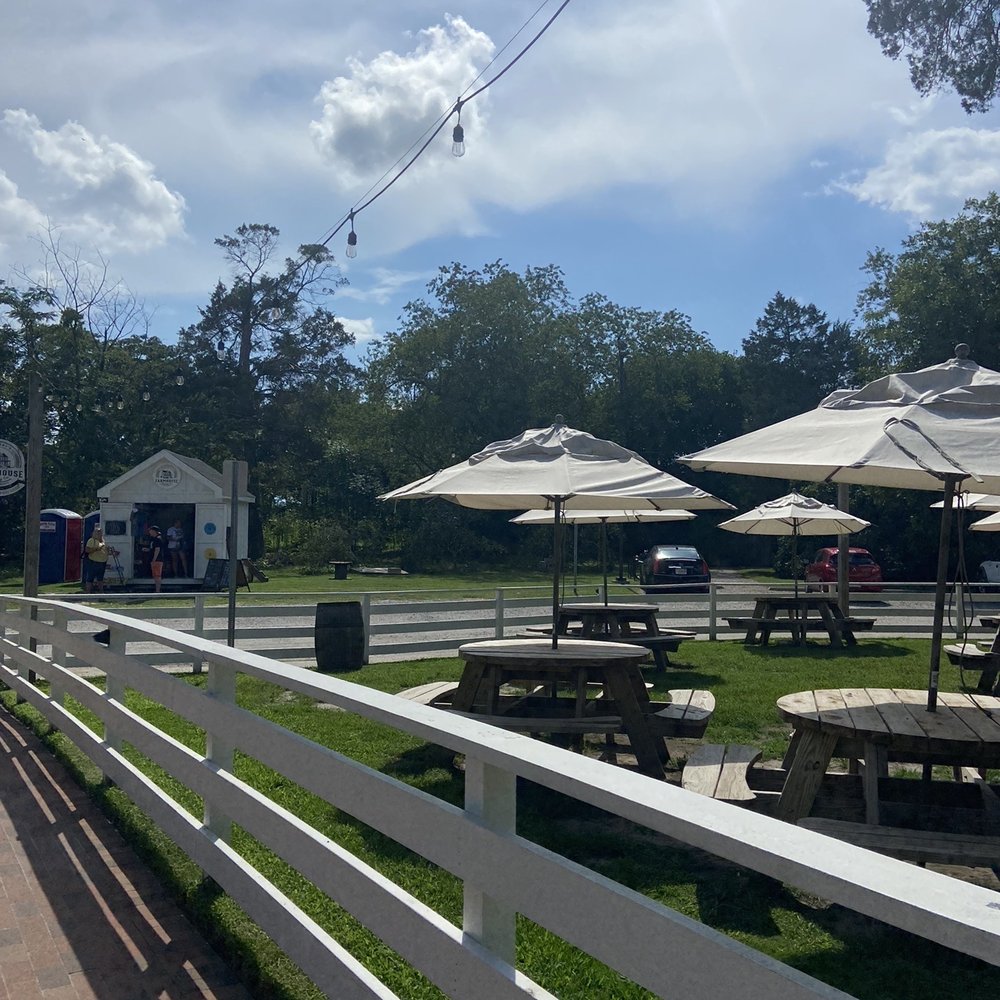 Back Bay's Farmhouse Brewing - Outside tables - Breweries Near Me - Virginia Beach, Virginia Back Bay's Farmhouse Brewing - Outside tables - Breweries Near Me - Virginia Beach, Virginia