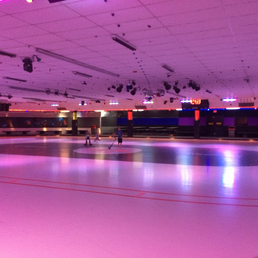 Classic Fun Center - Skating rink. No walls. If you need something to hang on to, you can rent a 'skate mate' for 3$ - Skating Rinks Near Me - Orem, Utah Classic Fun Center - Skating rink. No walls. If you need something to hang on to, you can rent a 'skate mate' for 3$ - Skating Rinks Near Me - Orem, Utah