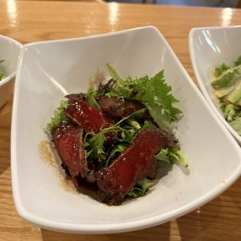 Genki Japanese Cuisine - peppered tuna salad - Japanese Near Me - Hamden, Connecticut Genki Japanese Cuisine - peppered tuna salad - Japanese Near Me - Hamden, Connecticut