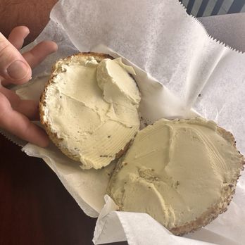 Bagel Bites - Everything bagel with cream cheese - Bagels Near Me - Palm City, Florida