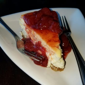 Angela's Kitchen - Cheesecake with strawberry compote - New American Near Me - Surprise, Arizona Angela's Kitchen - Cheesecake with strawberry compote - New American Near Me - Surprise, Arizona