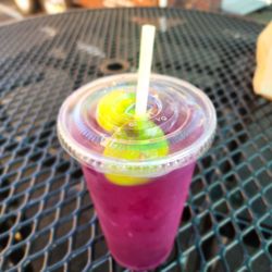 Chef Sena East Coast Eats - Purple Rain drink. Sooo refreshing.