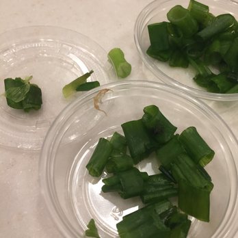 WaBa Grill - These are the old squishy green onions that they gave me. I already picked out what I could salvage. - Fast Food Near Me - Indio, California WaBa Grill - These are the old squishy green onions that they gave me. I already picked out what I could salvage. - Fast Food Near Me - Indio, California