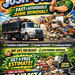 Josh N Junk - Same Day Junk Removal!
Text us pictures of your junk for a free estimate.