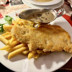 Dresden 1900 Museumsgastronomie - Schnitzel