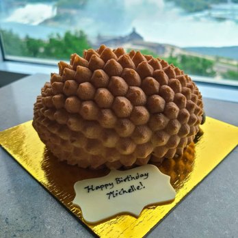Daan Go Cake Lab - Durian Cake shaped like a durian!! - Desserts Near Me - Toronto, Ontario