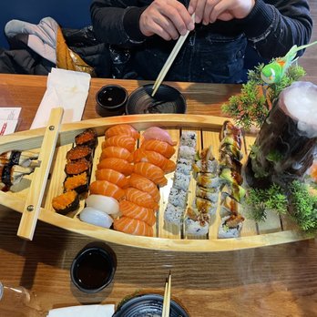 Koi Sushi - Nigiri with free pieces of sashimi on the side - Japanese Near Me - Chicago, Illinois Koi Sushi - Nigiri with free pieces of sashimi on the side - Japanese Near Me - Chicago, Illinois