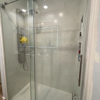 IQ Plumbing - Guest Bath Walk in Shower. Replaced old style bathtub shower combo. - Plumbing Near Me - Spring Valley, Nevada IQ Plumbing - Guest Bath Walk in Shower. Replaced old style bathtub shower combo. - Plumbing Near Me - Spring Valley, Nevada