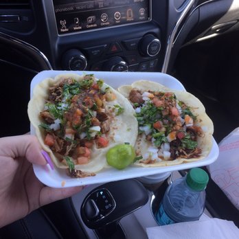 Carnitas La Yoca - Two Carnitas tacos on homemade tortillas with a few fixings. - Mexican Near Me - Tucson, Arizona Carnitas La Yoca - Two Carnitas tacos on homemade tortillas with a few fixings. - Mexican Near Me - Tucson, Arizona