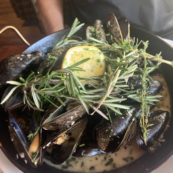 Caprice Bistro - Mussels Mariniere - French Near Me - Wilmington, North Carolina